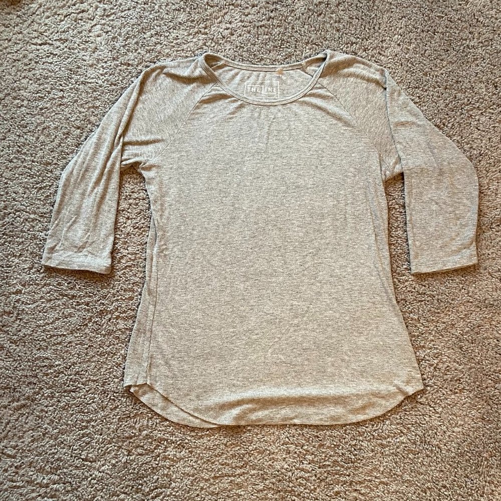 Gray Crew Neck Long-Sleeve - Very Soft!